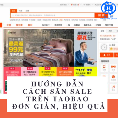 Hướng dẫn cách săn sale trên Taobao đơn giản, hiệu quả