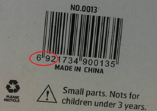 Nhận biết hàng Trung Quốc qua mã vạch