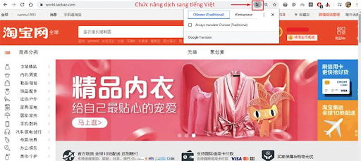 Mua mua hàng Taobao Tiếng Việt như thế nào? (ảnh minh họa)
