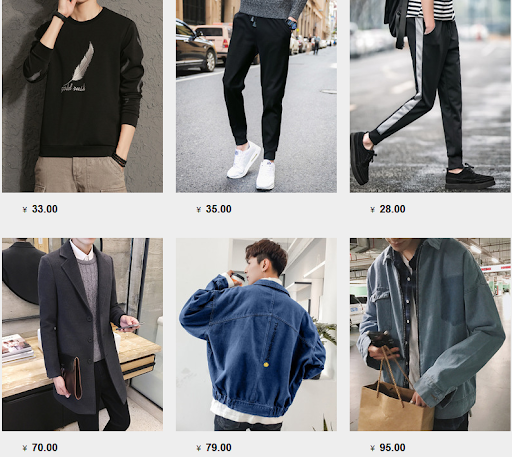 Nhập hàng quần áo Quảng Châu online trên trang TMĐT