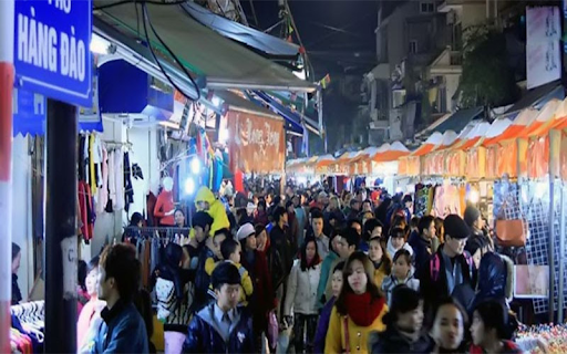 Nhập hàng quần áo Quảng Châu tại phố Hàng Ngang, Hàng Đào 