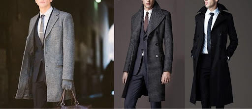 Suit kết hợp áo khoác dáng dài là thời trang mùa đông Quảng Châu 